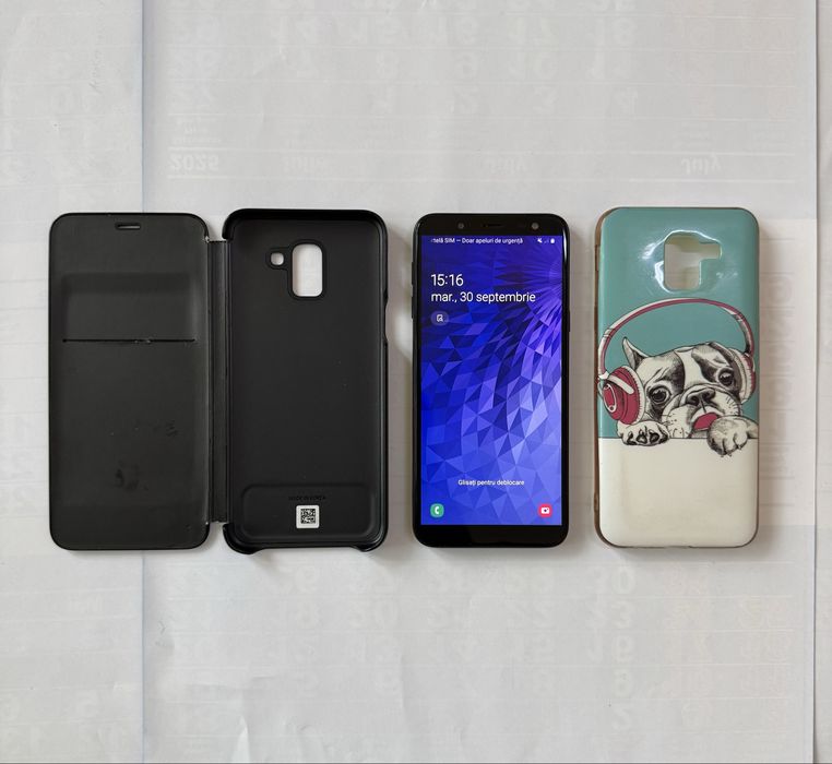 Samsung Galaxi J6 Black Dual-Sim