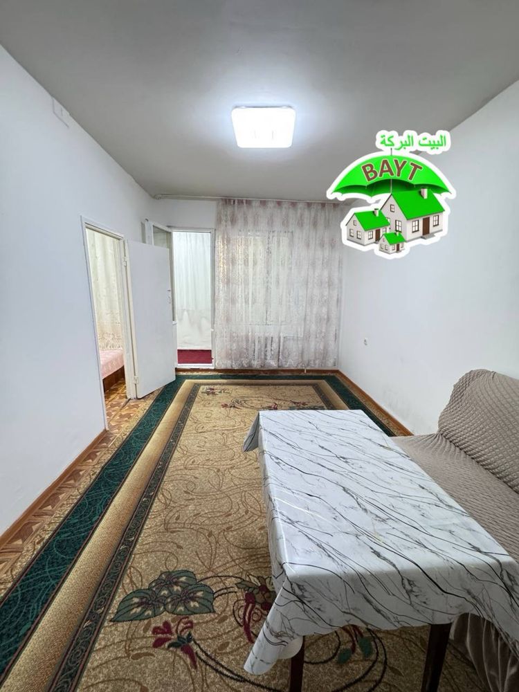 -1в2/1/4 Балкон1,5х6 [38м²] Чиланзар-19 Квартал АвтоШкола. Продаётся