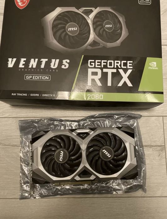 MSI RTX 2060 VENTUS 2X – като нова