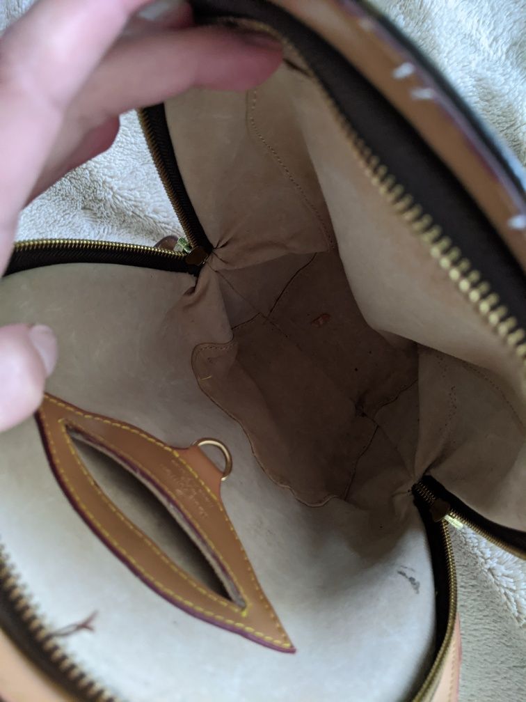 Rucsac ghiozdan piele naturala louis Vuitton ellipse