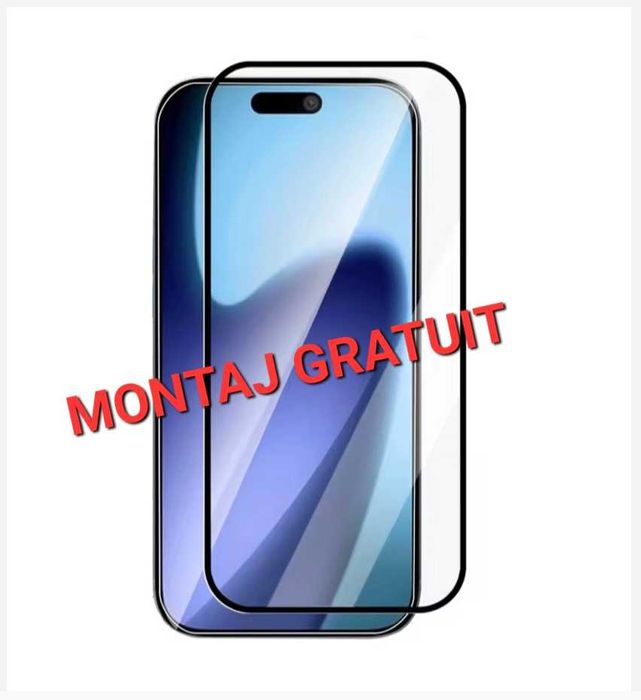 Folie Sticla Full 6D iPhone 17 Air / 17 Pro / 17 Pro Max / 16 Plus