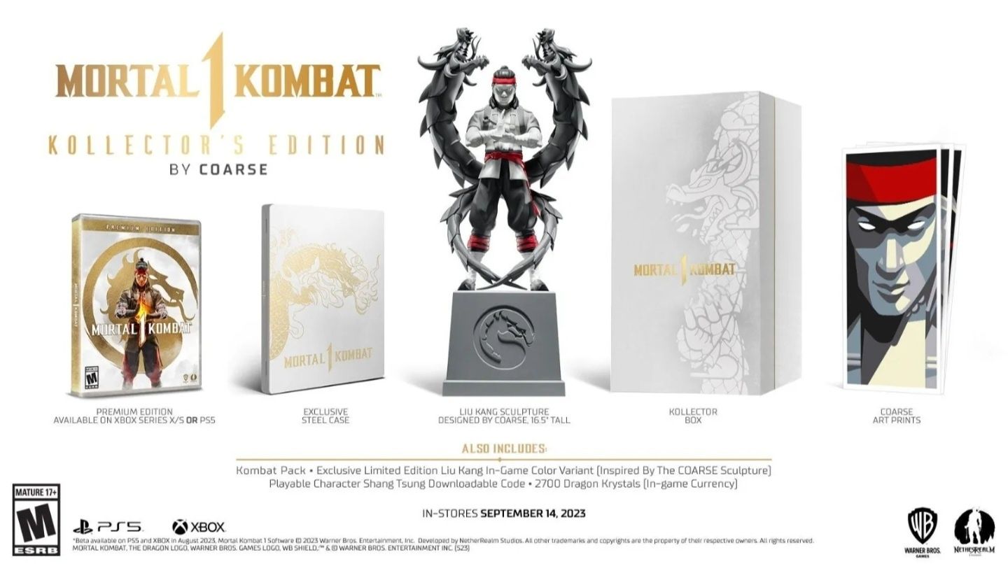 Mortal Kombat 1 Collector's Edition Xbox Series X Sigilat