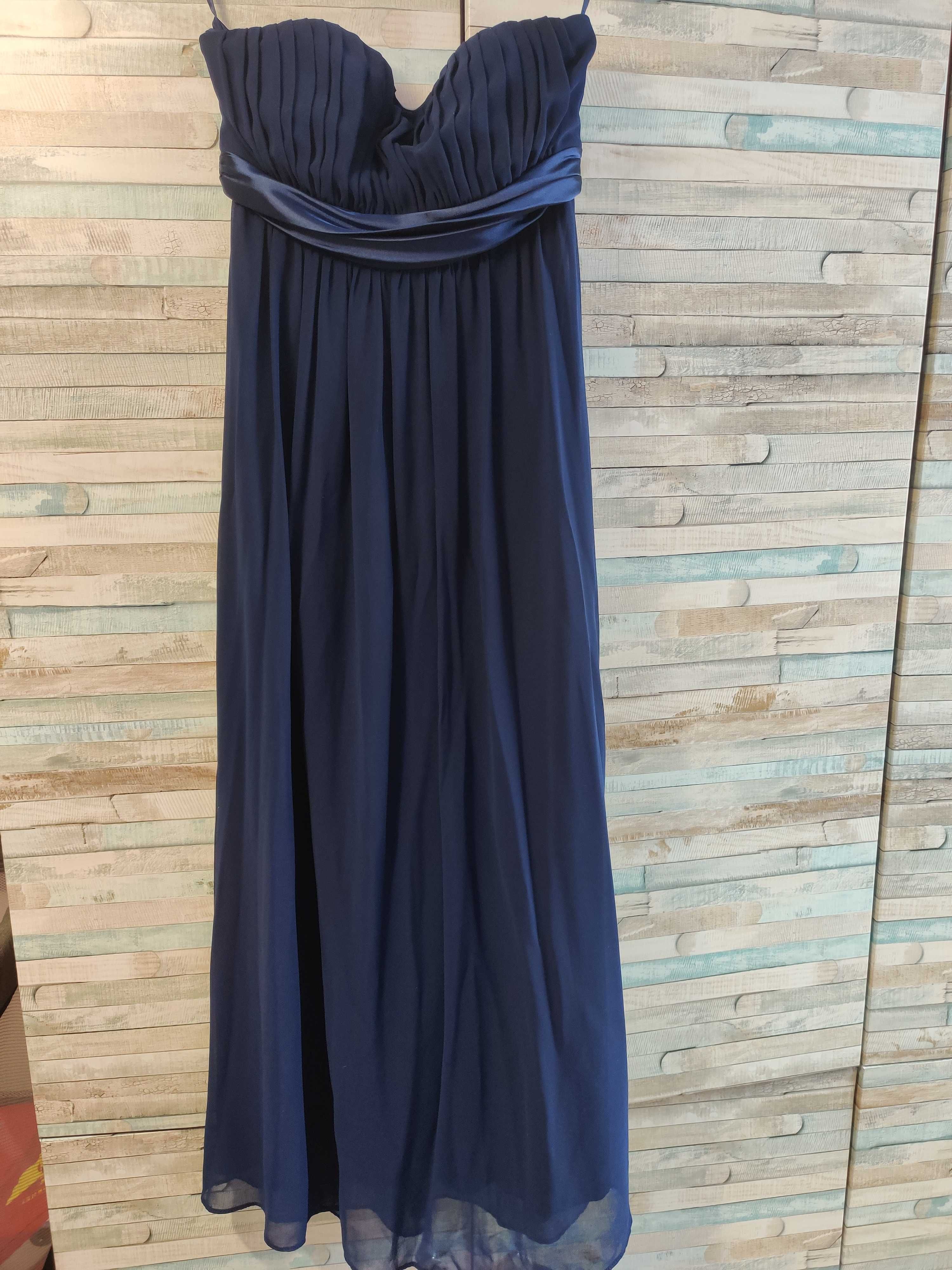 Официална рокля  тъмно синя