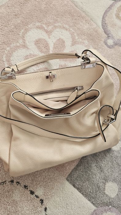 Vand poseta Musette crem