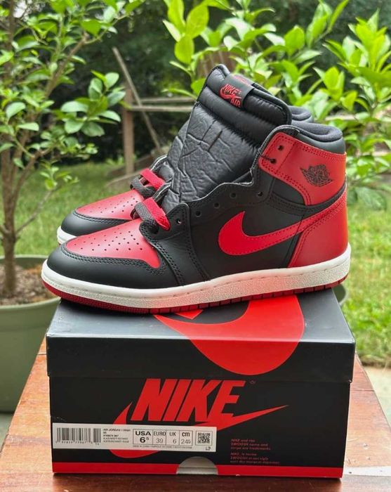 |FULL BOX| - Jordan 1 Patent Bred - verificare colet
