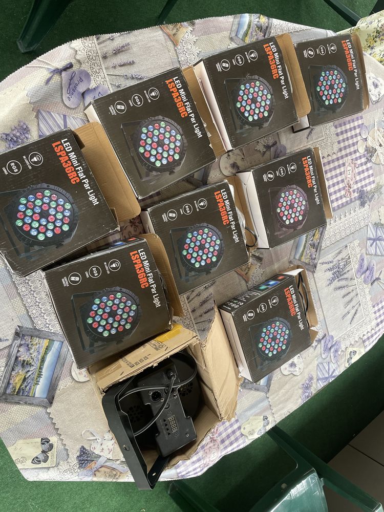 Lumini Ambientale Dmx 9 buc de interior