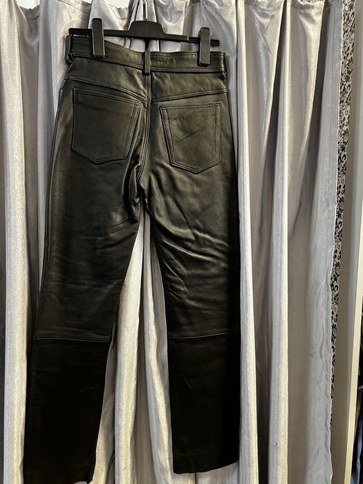 Pantaloni piele moto
