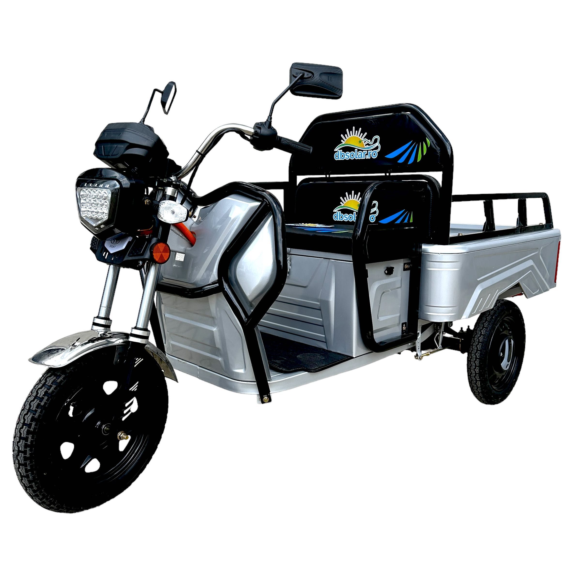 Triciclu Cargo Tricicleta Electrica TUK TUK Bena Basculabila