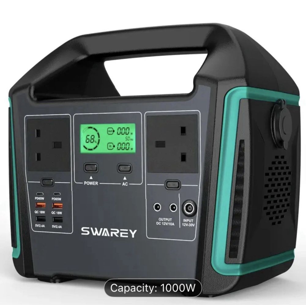Power Station Swarey 1000W 725wh пауър станция