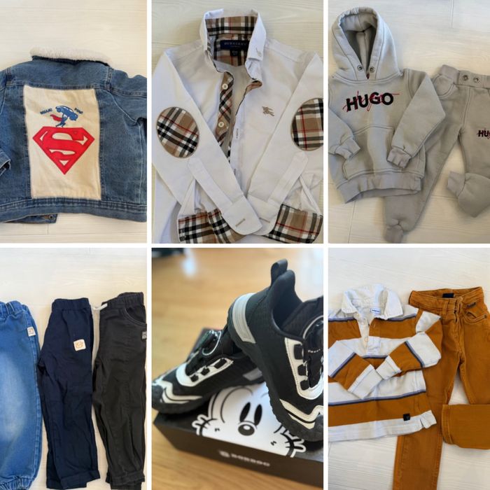 Лот/ комплект Дрехи за момче 98/104 Benetton, Reserved, Mayoral, HM