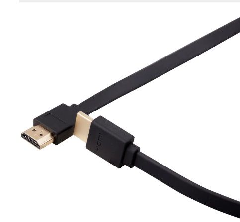 Cablu HDMI Plat 1 metru v1.4 Negru