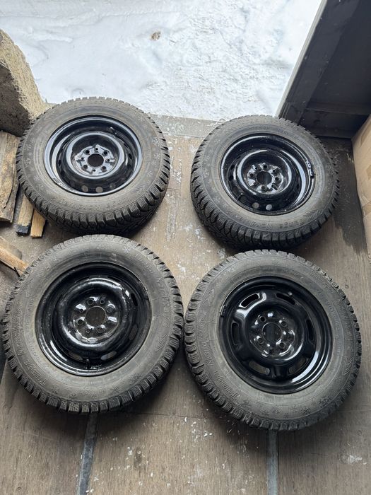 Колеса в сборе на 13, шипы