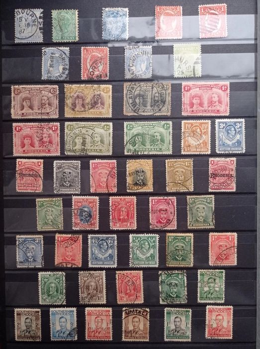 Timbre de colectie Australia coloni Marea Britanie Anglia India fiscal