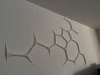 Decor 3D perete cu aspect modern