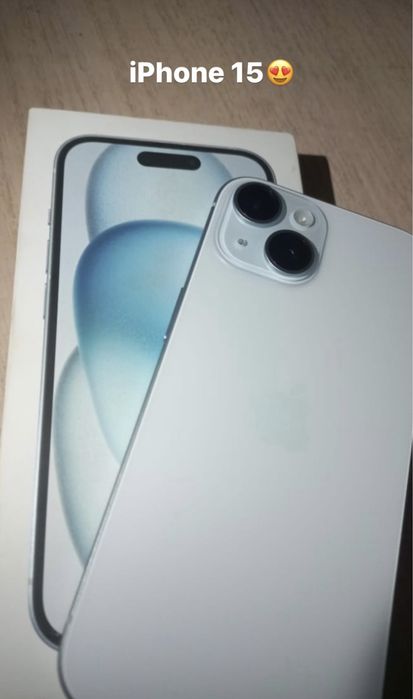 iPhone 15 • 256 ГБ • Оригинал • Как новый