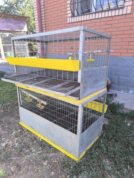 Клетки для птиц несушек и бройлеров
