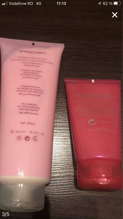 Emanuel Ungaro crema de corp