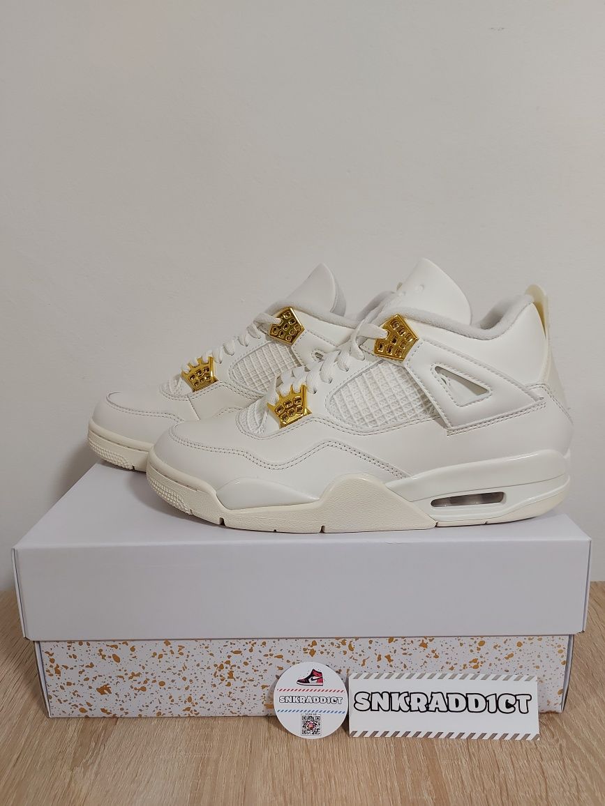 Jordan 4 Metallic Gold