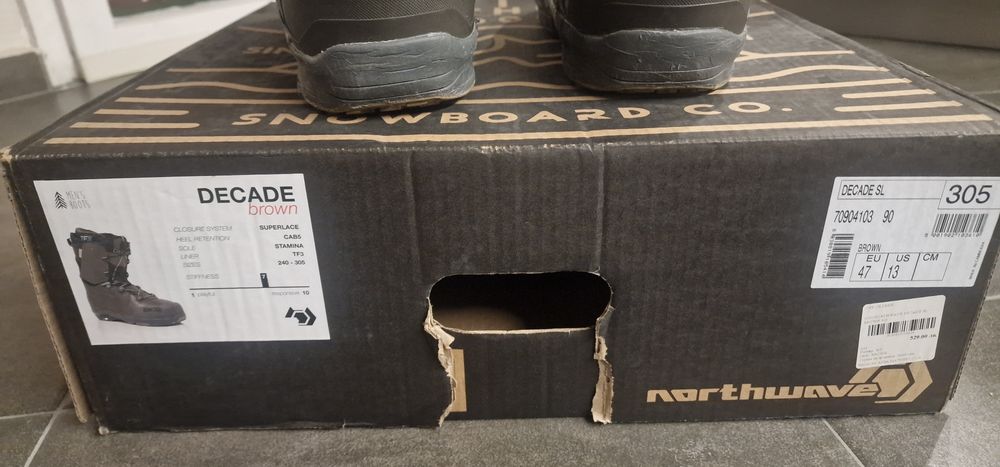 Сноуборд обувки 2020 Nortwave DECADE SL 305/ EU47/US13/ 30.5 см