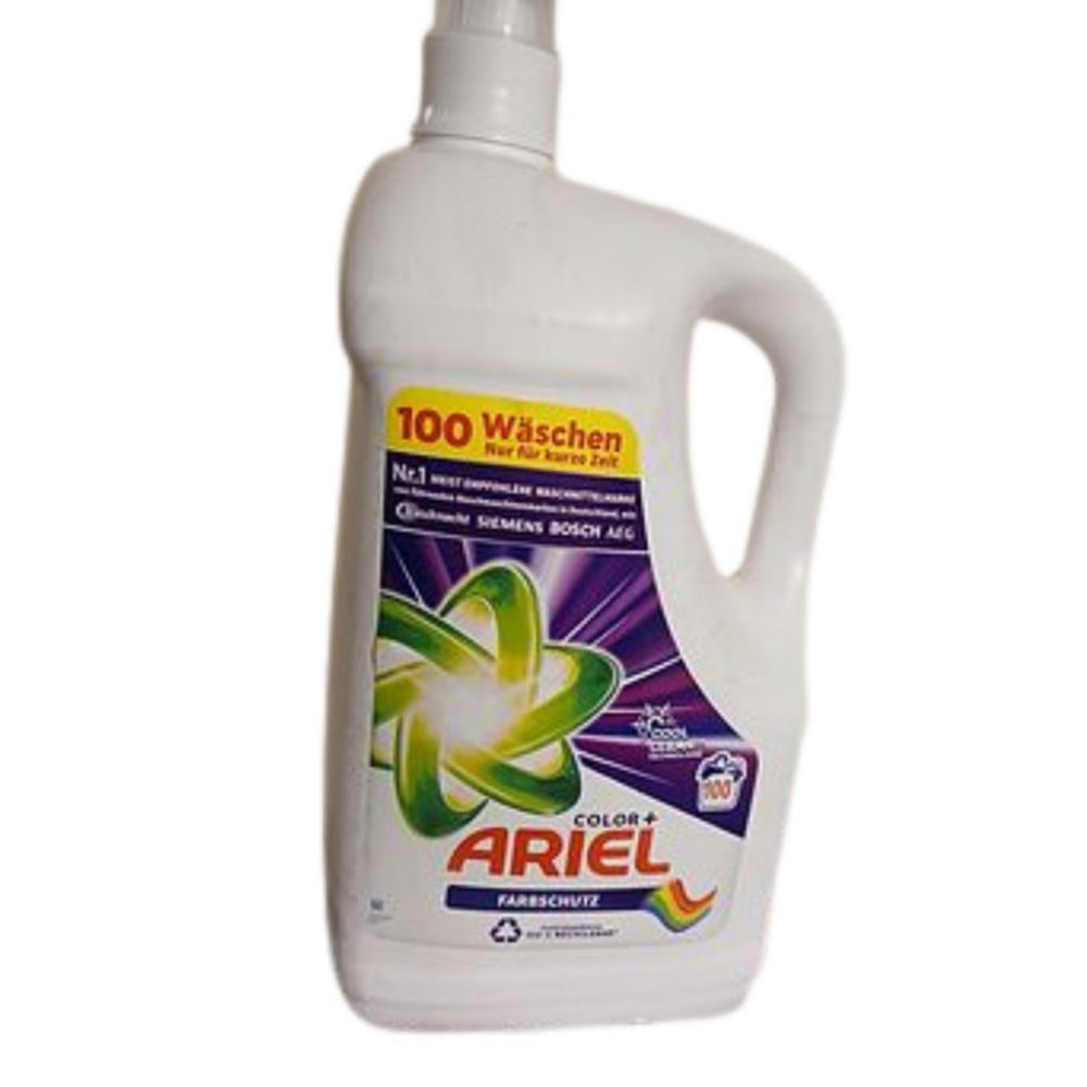 Ariel Universal+ / Color+ – 5 литра, 100 пранета Германия