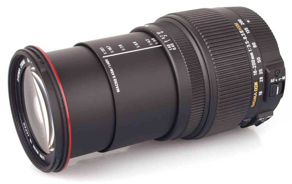Объектив Sigma 18-200mm f/3.5–6.3 OS для Canon