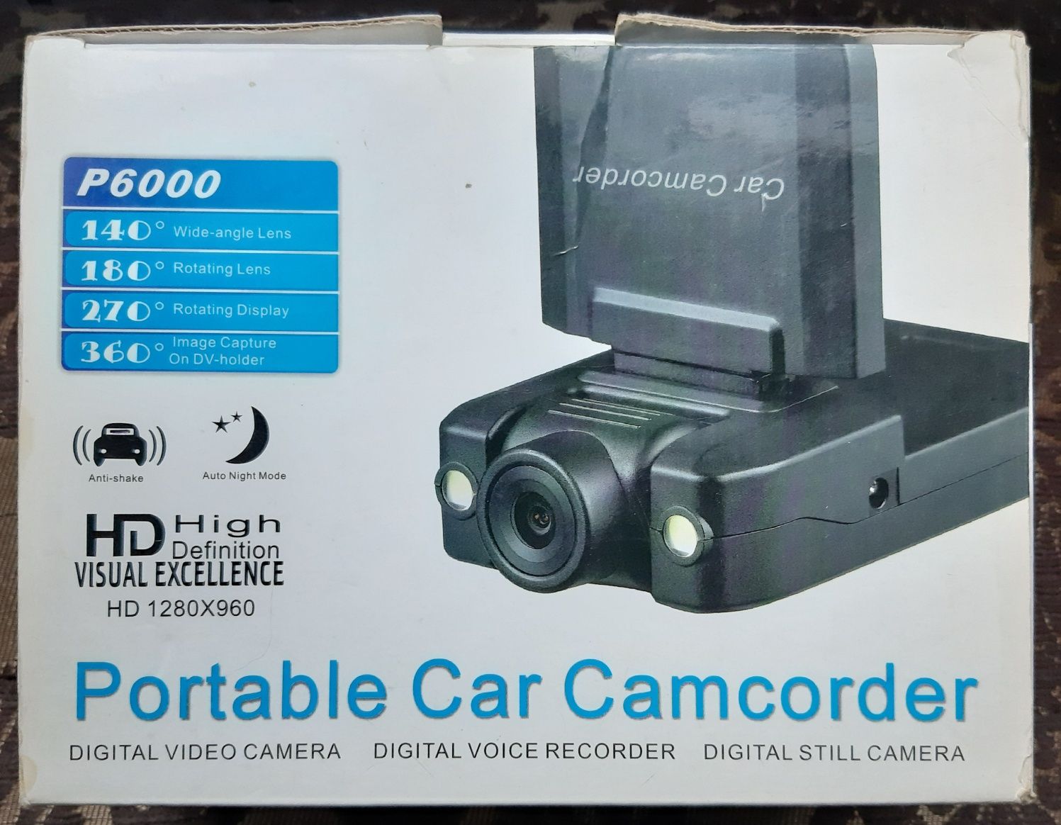 Видеорегистратор carcam p6000