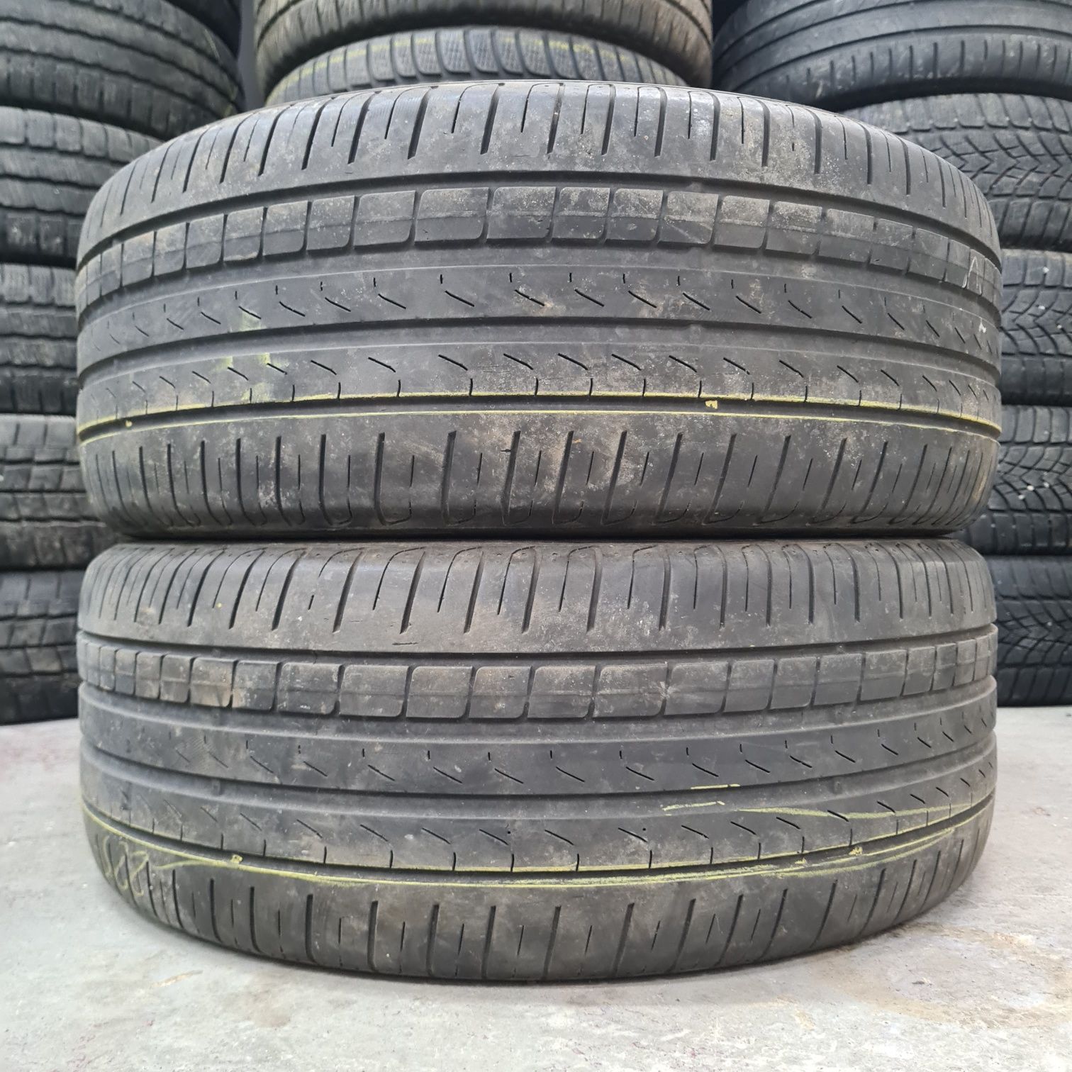 2x 225/45/18 PIRELLI PROFIL 6MM DOT 2018 Stare impecabila