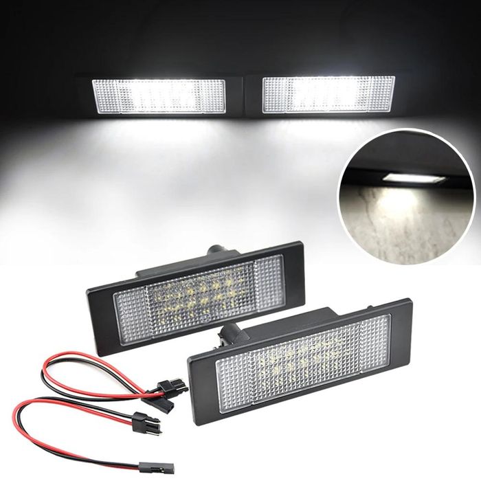 Плафони LED №5065-6 за регистрационен номер BMW 1 Серия E81 E87 E63 E6