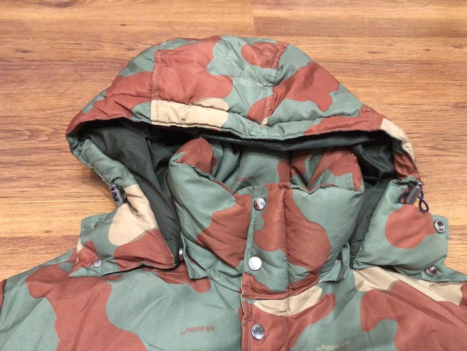 Off-White Camouflage зимнo яке M
