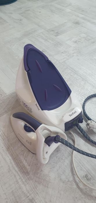 Statie de calcat Tefal Easy Pressing GV5245, Ultragliss, 4.5 bar, Alb/