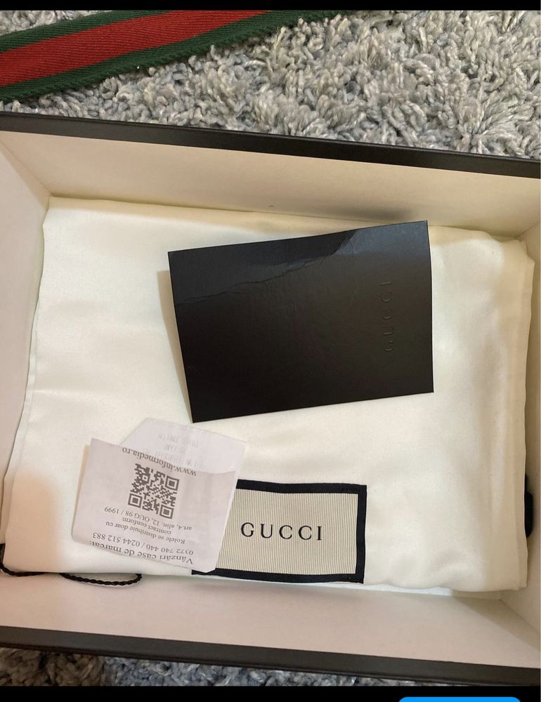 Curea Gucci cu piele porc