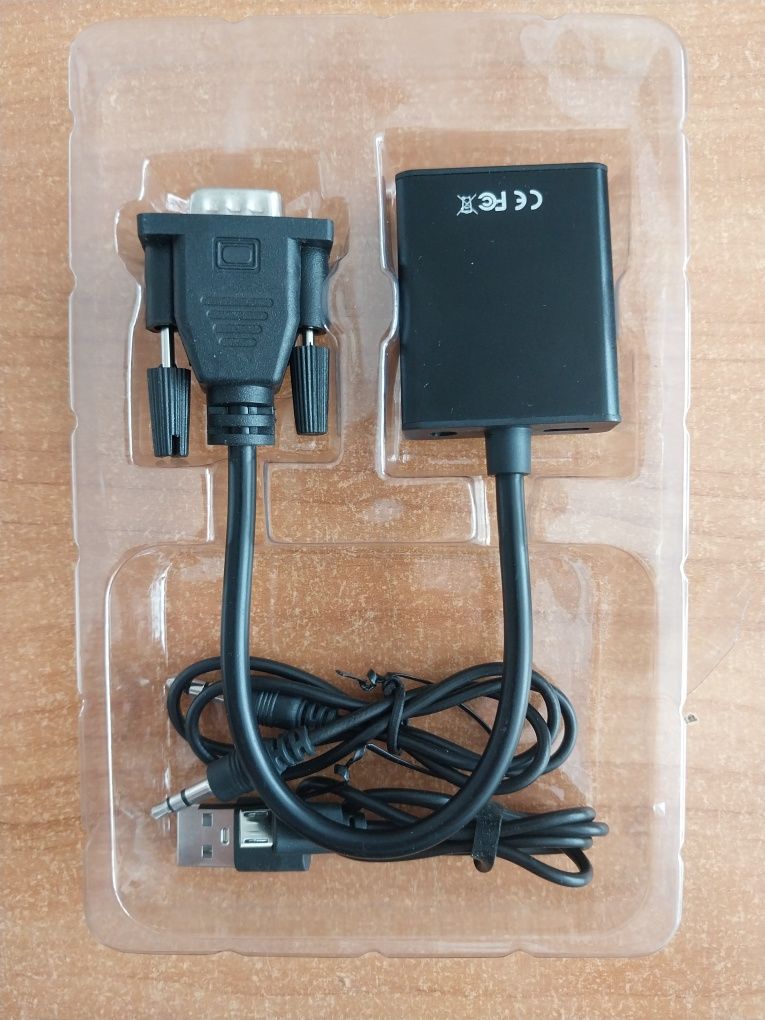 Кабель VGA to HDMI Adapter переходник