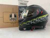 Casca moto full face ML, L K-5 S AGV TOP PLK THORN 46 MATT