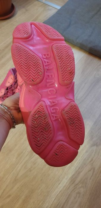 Розови маратонки Balenciaga