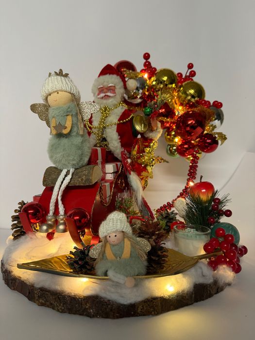 Ръчно изработена КОЛЕДНА УКРАСА