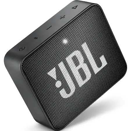 Boxa portabila JBL Go2, IPX7, negru ideal cadou