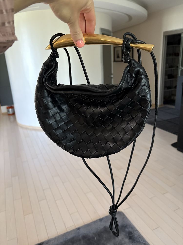 Кожена чанта Bottega