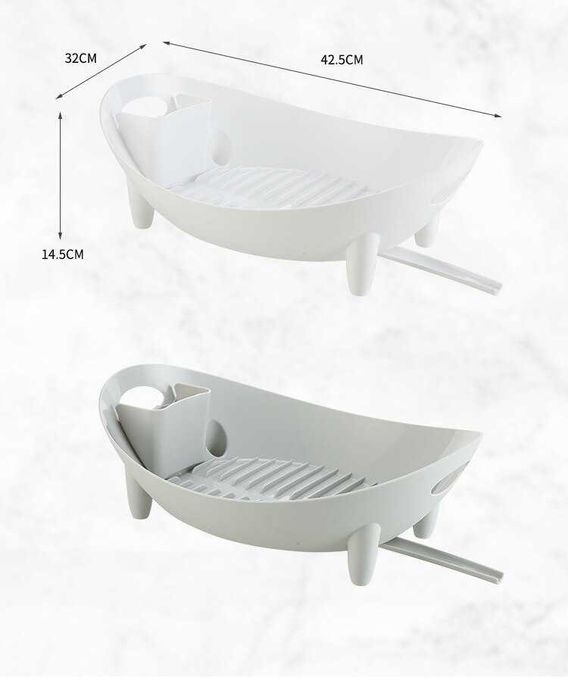Uscator vase alb 14.5*32.2*42.5 cm. Nou ambalat!