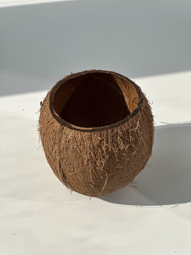 Половинки кокоса, цельный кокос с крышкой для свечей и hand made