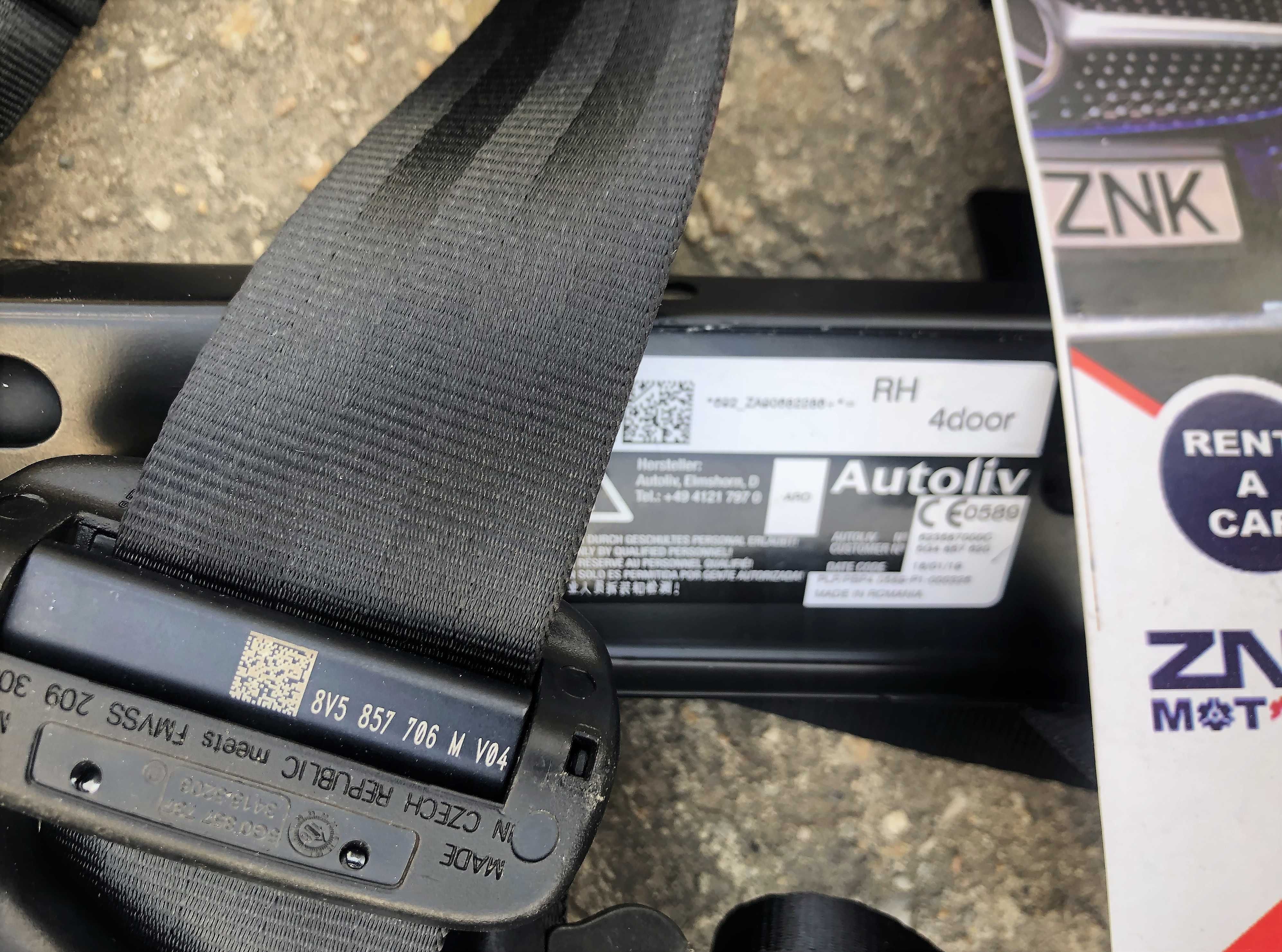 set centuri + kit airbag pentru toate modelele AUDI 2010 - 2022