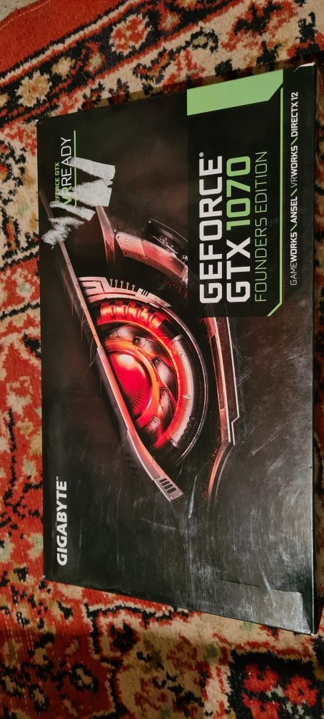 Vând placa video GTX 1070 8GB FOUNDERS EDITION