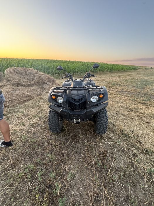 Atv 500 cc hisun 6500km  ( grizzy ) atv ul merge foarte bine .