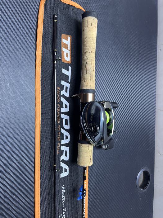 Combo Shimano Aldebaran BFS cu Major Craft Trapara