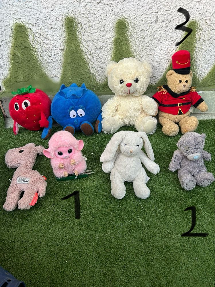 плюшени играчки лот