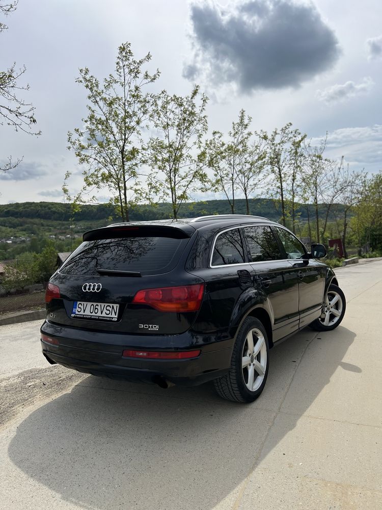 Audi Q7 2008 S-line 3.0Tdi volan dreapta 7 locuri