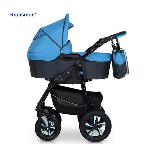 Krausman - Carucior Kraus Clasic Blue 3/1