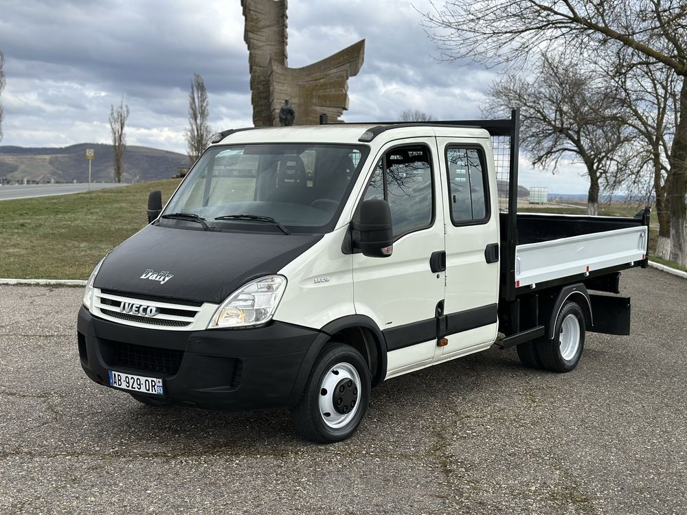 Iveco Daily 35C13, Diesel - Basculabil, bena 3m, Clima