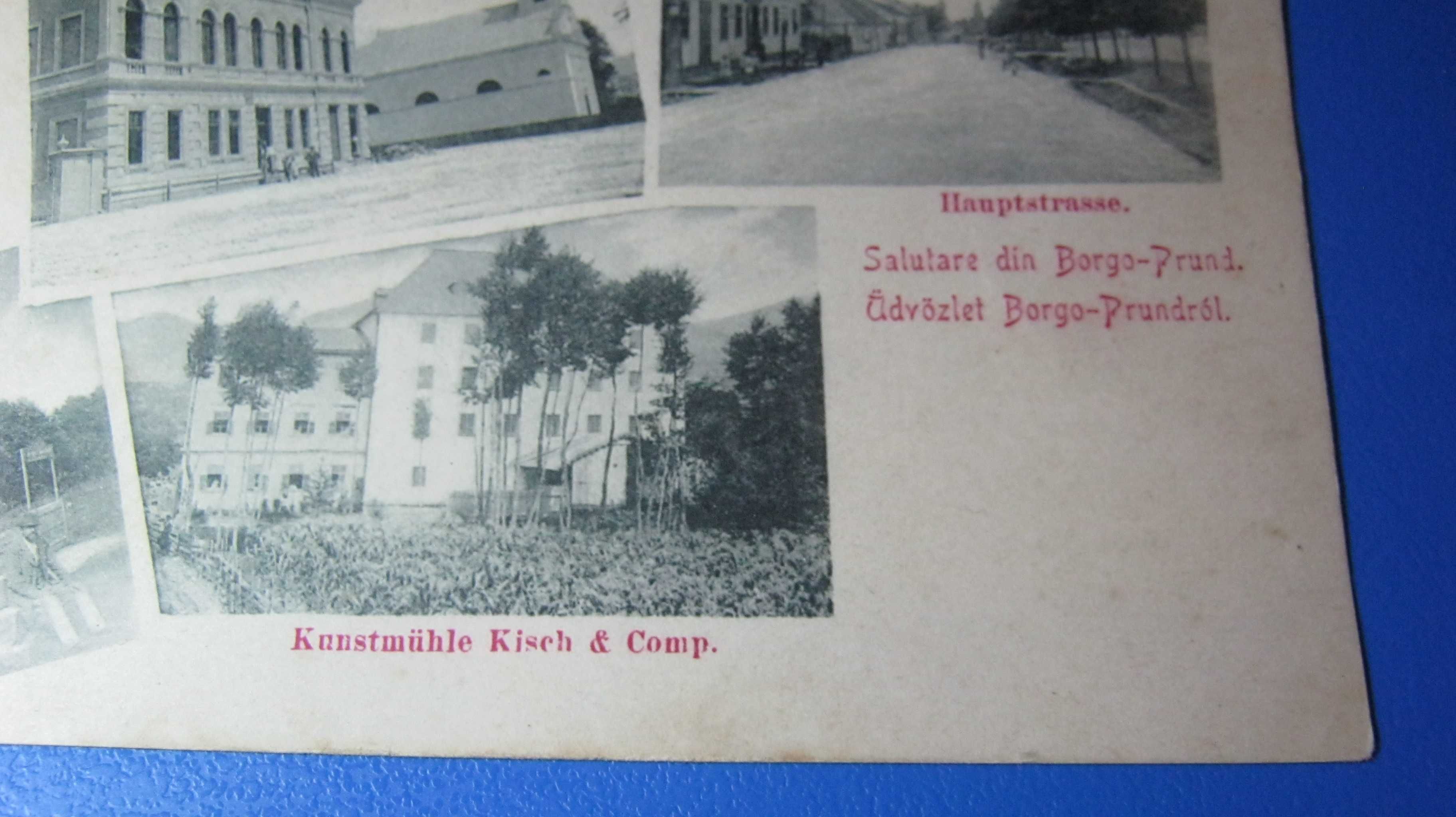 Ilustrata veche/Carte Postala,PRUNDU BARGAULUI,Borgo Prund,1901!
