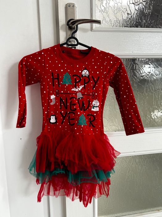 Коледна рокличка за момиче