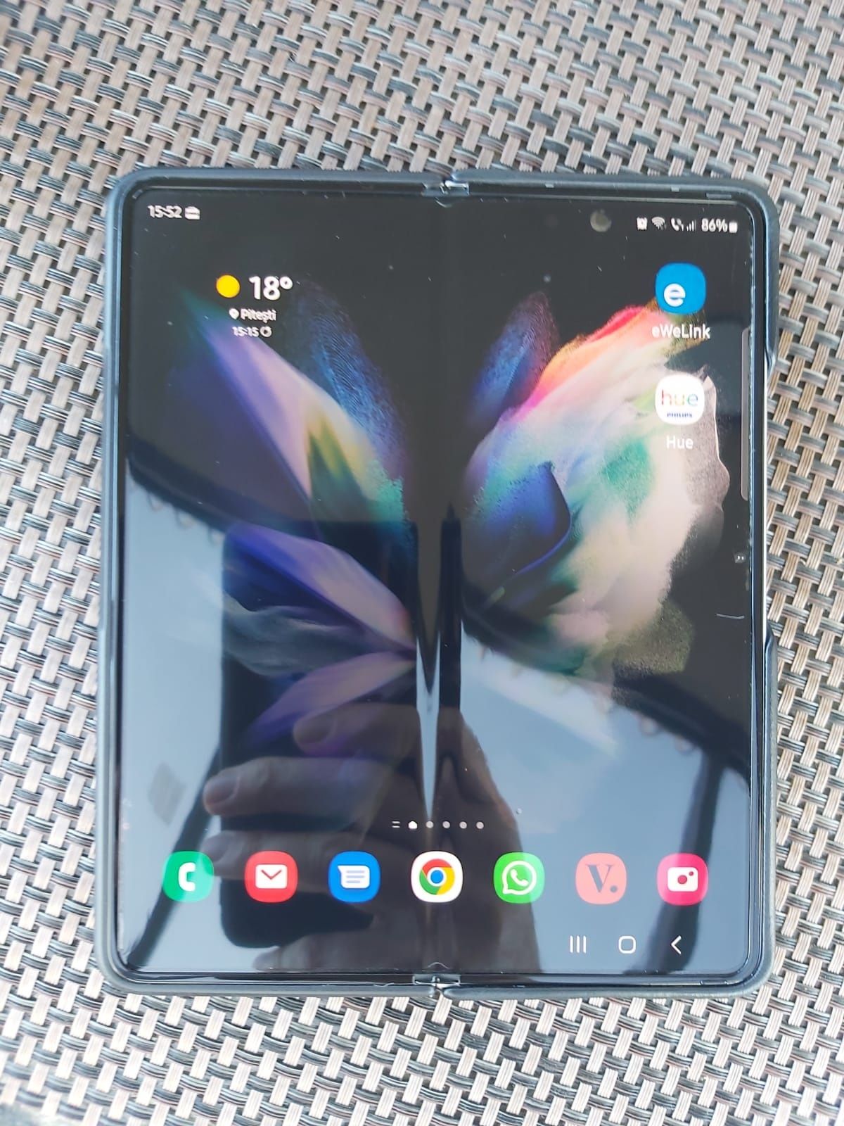 Samsung Galaxy Z Fold3, 12GB RAM, 256GB, 5G, PHANTOM SILVER de la EMAG